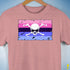 Omnisexual Pride Pirate Flag Premium Unisex T-Shirt - Mauve Heather